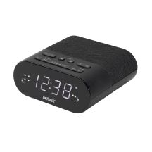 Denver CRQ-107 Alarm Clock Digital Alarm Clock Black
