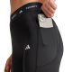 10. Adidas Techfit Stash Pocket Full-Length women's leggings black IT2282