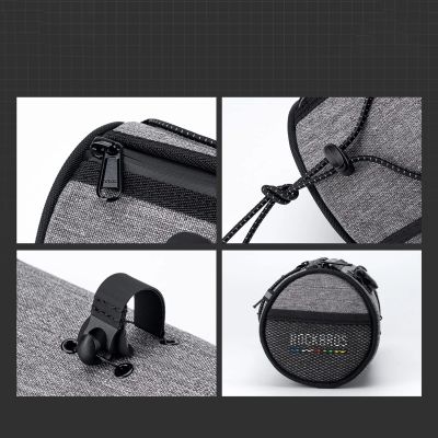 12. Rockbros TL002 ROAD TO SKY 1.5L Handlebar Bag Waterproof – Gray