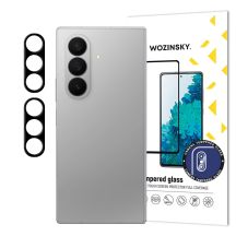 Black Wozinsky Full Camera Glass for Samsung Galaxy Z Fold 7, Set of 2