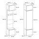 10. HAGA IV 2SZ2W SONOMA Hallway Wardrobe