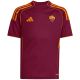 9. adidas AS Roma 25/26 Home burgundy kids' jersey JX2613