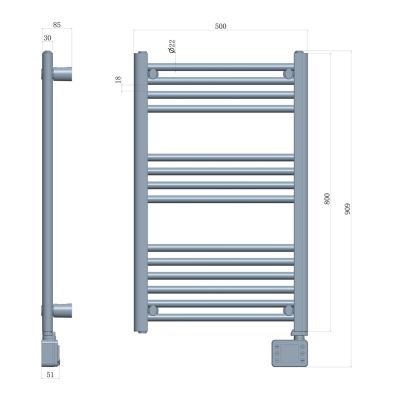 2. ADLER AD 7824 bathroom radiator