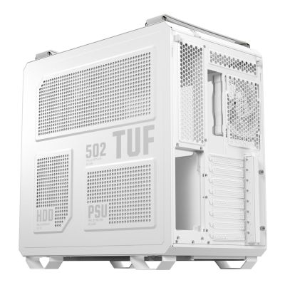 32. Asus TUF GAMING GT502 HORIZON TG ARGB WHITE PC Case