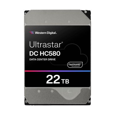 2. Server HDD Western Digital Ultrastar DC HC580 WUH722422ALE6L4 (22 TB; 3.5"; SATA)