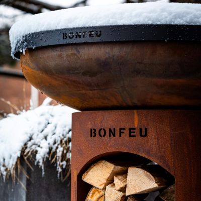 41. Bonfeu Bonbiza Open rusty garden fire pit 8002R