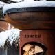 41. Bonfeu Bonbiza Open rusty garden fire pit 8002R