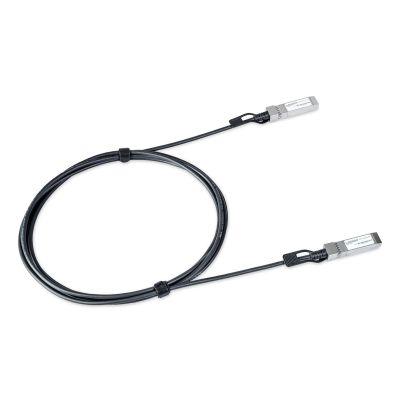 LANCOM SFP-DAC10-3m InfiniBand/Fiber Optic Cable Black, Steel