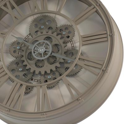 16. WALL CLOCK ROTARY MECHANISM 38CM CAPPUCCINO