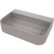 Granite countertop washbasin with space for a tap - with a cover