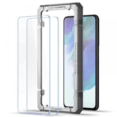 15. Spigen ALM Glas.tR tempered glass for Samsung Galaxy S21 FE - 2 pcs.