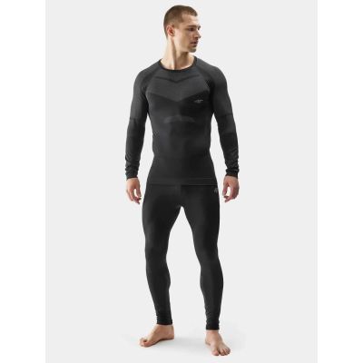 Men's seamless thermoactive underwear (TOP + BOTTOM) 4F 4FWAW26USEAM376-20S