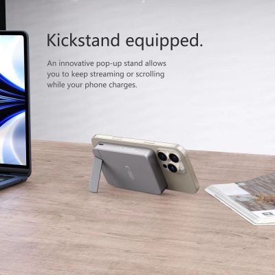 7. Powerbank Tech-Protect PB14 LifeMag MagSafe 10000 mAh - gray