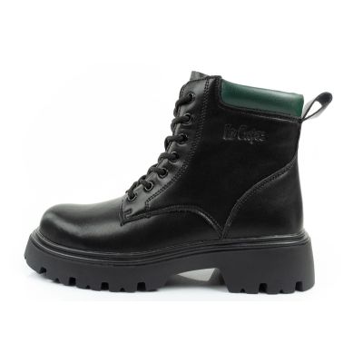 2. Lee Cooper boots, women's boots, leather boots, insulated, lace-up