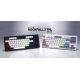 13. HATOR Rockfall 3 TKL Wireless Keyboard Universal USB + RF Wireless + Bluetooth QWERTY English White