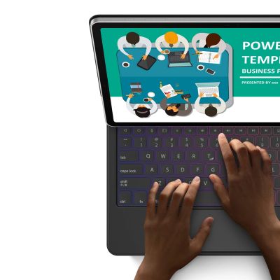 13. Dux Ducis Keyboard (MK Series) Case with Bluetooth Keyboard for Samsung Galaxy Tab S9+ / S8+ / S7+ - Black