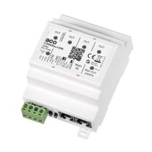 ACO CDNVRau-I-DIN Intelligent active video distributor for P system on DIN rail