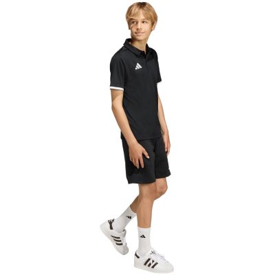 16. adidas Entrada 26 Polo Kids T-Shirt Black JZ6629
