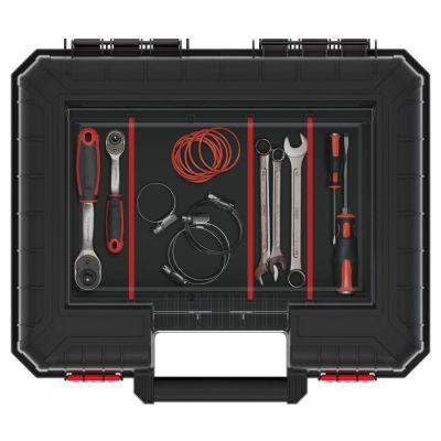 31. KISTENBERG SUITCASE POWER TOOL BOX WITH ORGANIZER WITH 4 COMPARTMENTS HEAVY 40