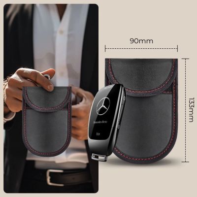 6. Tech-Protect KLR100 RFID Case - Black and Red