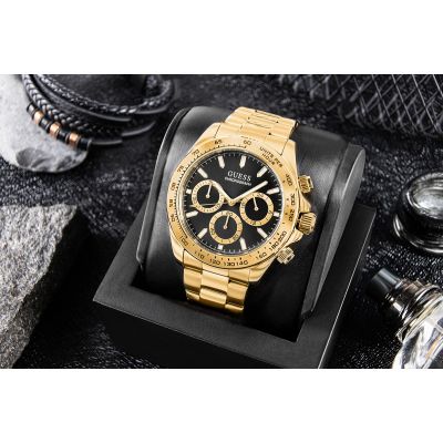 5. Men's Watch Guess Sport Arthur Chronograph GW1058G2 + BOX