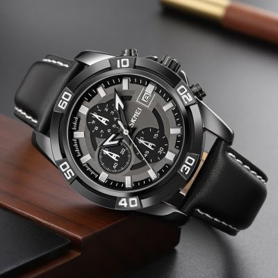 4. Skmei 9156BKBK Men's Watch + BOX