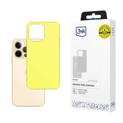 3mk Matt Case for iPhone 13 Pro - Yellow