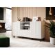 3. PAFOS chest of drawers 150x40x82 white matt
