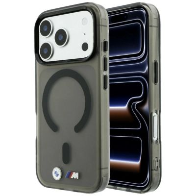 BMW M IML Frosted Metal Logo & Trims MagSafe Case for iPhone 18 Pro / 17 Pro - Black