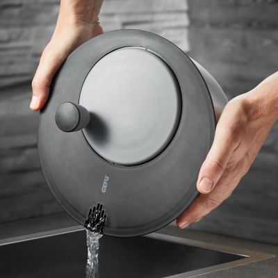 4. GEFU ROTARE G-28180 steel salad spinner