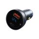 3. Baseus USB / USB Type C car charger 65 W 5 A SCP Quick Charge 4.0+ Power Delivery 3.0 LCD screen gray (CCKX-C0G)