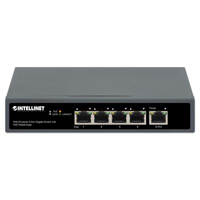 3. Gigabit 5x PoE Passthrough switch powered by PoE or AC, 95W