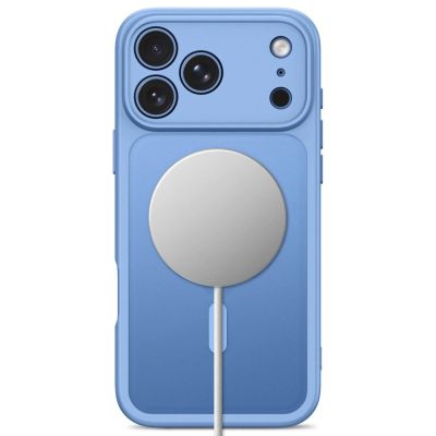 4. Tech-Protect BasicMag MagSafe Case for iPhone 17 Pro Max / 18 Pro Max - Light Blue Matte