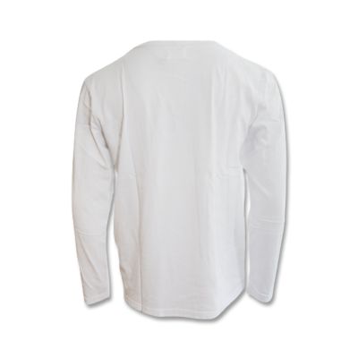 2. Wood Wood Mel Patches Longsleeve White blouse - 10235402-2323-White