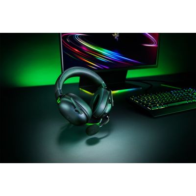 8. Razer Blackshark V2 X Wired Headband Gaming Headset Black, Green