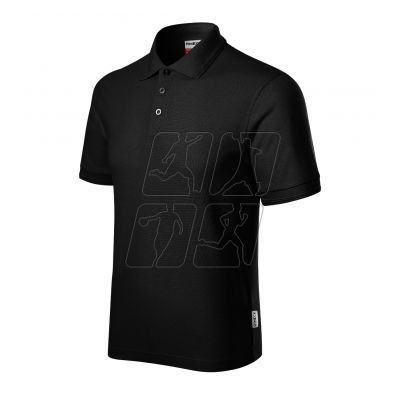 2. Malfini Reserve M MLI-R22LB polo shirt, black