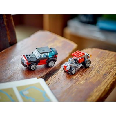 11. LEGO Creator 31146 Flatbed Truck with Helicopter
