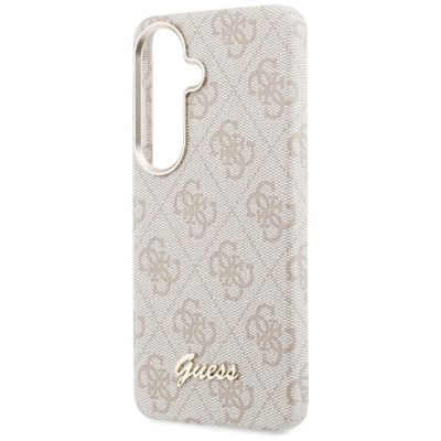 6. Guess 4G Script MagSafe Case for Samsung Galaxy S26 - Pink
