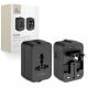 Tech-Protect TA300 Travel Adapter EU / UK / AU - Black