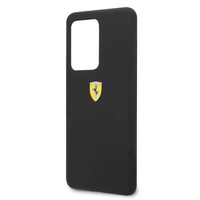 5. Ferrari Hardcase FESSIHCS69BK S20 Ultra G988 black/black Silicone
