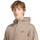 4. Men's adidas ZNE Full Zip sweatshirt beige KF3828