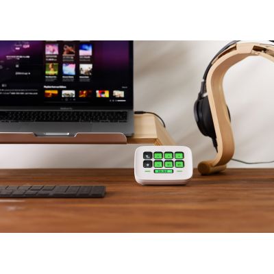 10. Elgato Stream Deck Neo external controller, white, 8 configurable keys