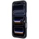 5. BMW Sign Inclined Deboss Letters MagSafe Case for iPhone 17 Pro / 18 Pro - Blue