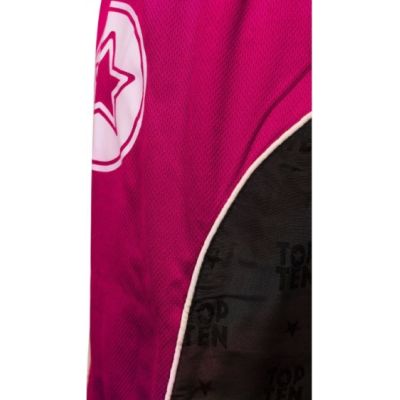 5. TOP TEN "BOW" kickboxing outfit black and pink XL (190 cm)