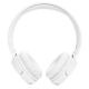 5. JBL TUNE 520 BT headphones (white, wireless, on-ear)