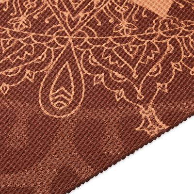 4. Go Jogi Gaiam Intense Rust Sundial Layers 5mm 65738 mat