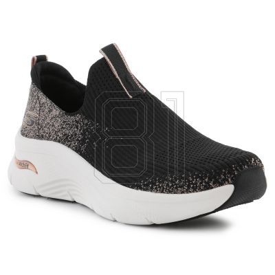 Skechers Skechers Arch Fit D'Lux shoes - Glimmer Dust W 149689-BKRG