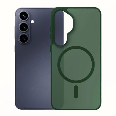 2. 3mk Smoke MagCase for Samsung Galaxy S26+ - green