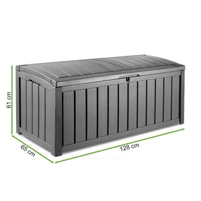 2. GLENWOOD STORAGE BOX 390 L KETER Garden Storage Box