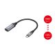 4. Equip 133492 Cable Adapter 0.15m USB Type-C HDMI Black, Gray